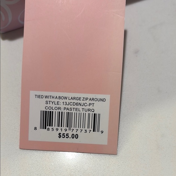 Juicy Couture Blue Clutch Wristlet - Picture 3 of 7